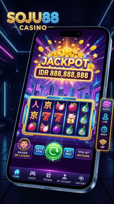 Proses unduh aplikasi di soju88 yang cepat dan sederhana.